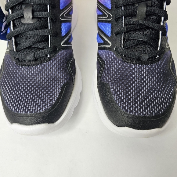 Fila Memory Panorama Athletic Sneakers Black Blue Coral Size 8 NWT - Picture 6 of 12